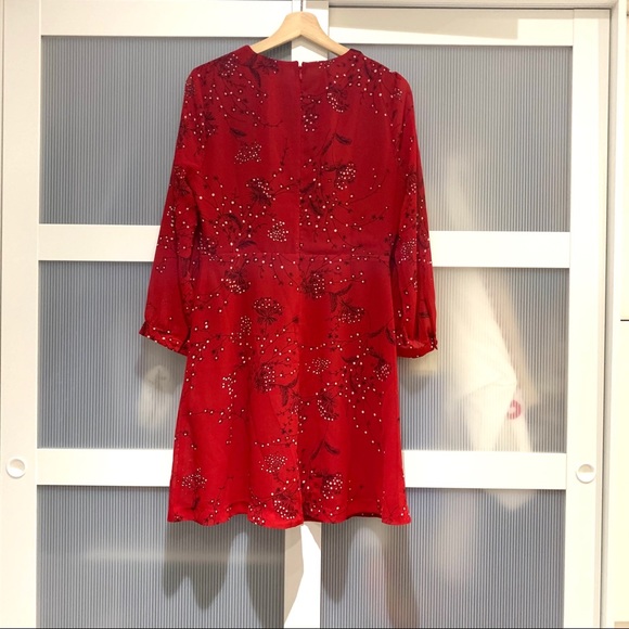 NWT Madewell Hazelwood front wrap mini dress - Picture 5 of 8